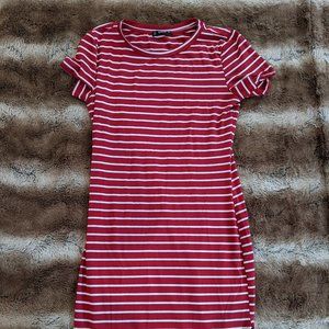 Striped T-Shirt Dress